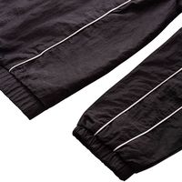 Ensemble de survêtement personnalisé en polyester et coton pour l'été, veste coupe-vent à capuche deux pièces, streetwear pour hommes, uni, écologique, léger