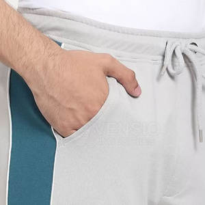 กางเกงจ็อกเกอร์ของผู้ชายมาใหม่ชุดลำลองทรงหลวมตรงตรงแบบสั่งทำพร้อมปิดเอวยางยืดน้ำหนักเบา - Product Image 6