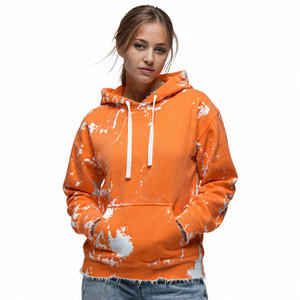 Sweat à capuche ample en molleton 100% coton pour femme, style streetwear, écologique, pour l'hiver et l'automne - Product Image 3