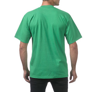 T-shirts vierges athlétiques pour impression, T-shirts oversize en coton et microfibre - Product Image 6