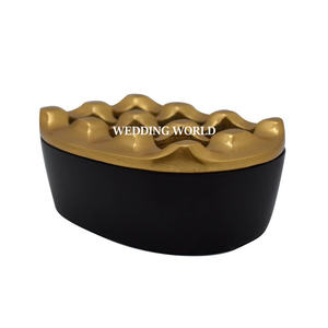 Meilleure qualité nickelé cendrier meilleure vente à la main concepteur cendrier forme carrée en gros cendrier - Product Image 5