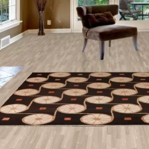 Haute qualité 5x7 moderne abstrait noué à la main laine tapis de soie brodé pour les adolescents salons hôtels Restaurants prière - Product Image 1