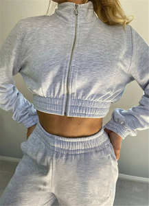 Trajes de sudor de poliéster y algodón de alta calidad, acogedores, relajantes, suaves al tacto, personalizables, servicio OEM, características sostenibles de punto corto - Product Image 4