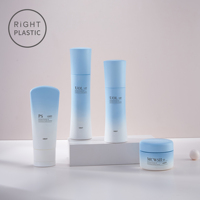Flacon pulvérisateur carré vide en plastique avec pompe pour lotion, hydratant capillaire, crème visage, écran solaire – Idéal pour les déplacements