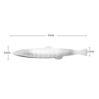 Prix d'usine, pince à désosser le poisson en acier inoxydable de haute qualité, mini, personnalisable, compacte, portable, 2 pièces, pour usage domestique