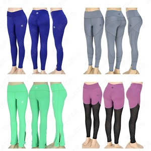 Blaze Fight Wear Taille Haute Respirant Taille Élastique Leggings De Yoga Personnalisé À Séchage Rapide Anti Crossover Léger Sans Couture - Product Image 1