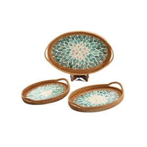 เครื่องครัวถาดซับสีดำที่มีคุณภาพดีที่สุดและเป็นมิตรกับสิ่งแวดล้อมแม่ของถาดเสิร์ฟมุก - Product Image 5