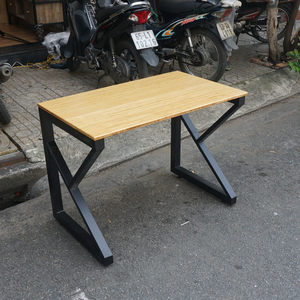 KBamboo Laptop <b>Desk</b> 100x60cm Foldable Wooden with <b>Shelf</b> - Product Image 4
