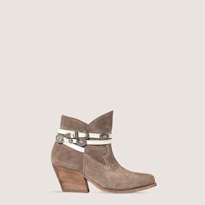 Jolene Taupe Botas Vaqueras Hasta La Rodilla - Product Image 1