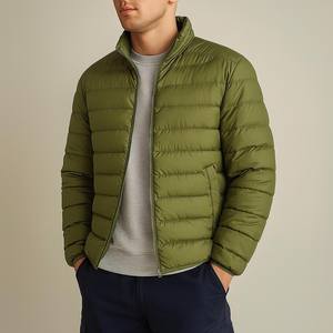 Veste matelassée isolante pour homme, imperméable, coupe-vent, respirante, à capuche, pour l'hiver, usage quotidien, vente en gros, export - Product Image 1