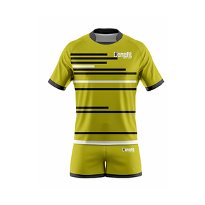 Maillots et shorts d'entraînement de rugby pour hommes Tissu respirant de haute qualité Conception personnalisée parfaite pour les joueurs d'équipe - Product Image 4