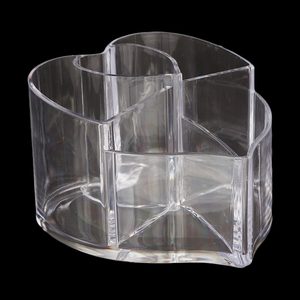 Acrylic Cosmetic <b>Makeup</b> Organizer Storage <b>Box</b> - White - Product Image 2