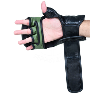 Gants d'entraînement MMA OEM Gants MMA de haute qualité Gants MMA en cuir respirant - Product Image 3