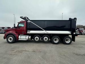 พร้อมใช้งาน รถบรรทุก Kenworth T880 Dump Truck ปี 2019 2021 มือสอง เกียร์อัตโนมัติ Eaton Ultrshift Plus 13 สปีด ขายพร้อมการรับประกัน - Product Image 3