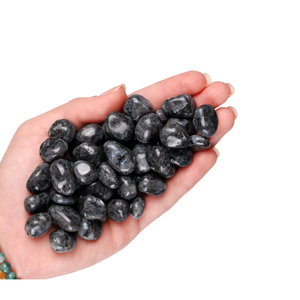 หิน Larvikite หินก้อนอัญมณีคริสตัลแกะสลักธรรมชาติบำบัดหินโมราหินอาเกต - Product Image 5