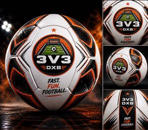 Balón de Fútbol de Entrenamiento Personalizado con Logotipo, Talla 5, de PU, para Entrenamiento de Equipos y Uso en Fútbol - Product Image 4