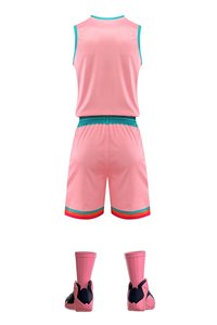 เสื้อบาสเก็ตบอลสำหรับผู้ชายเสื้อบาสเก็ตบอลชุดยูนิฟอร์มสีทองดีไซน์ใหม่ - Product Image 3