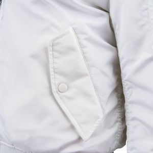 Veste coupe-vent automne-hiver personnalisée 2025 pour hommes manteau décontracté à manches longues avec décoration brodée style bombardier d'automne - Product Image 5