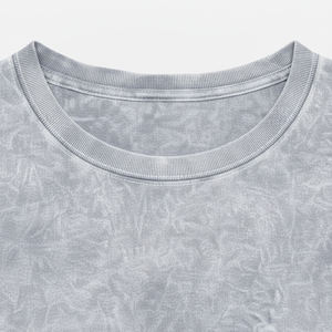 Camiseta Unisex Lisa de Algodón 100% Tejido, Estilo Vintage, Holgada, Superventas 2026 - Product Image 3