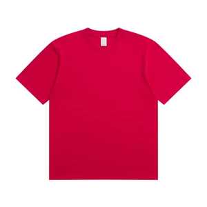 เสื้อยืดคอกลมแขนสั้นผู้ชายผ้าฝ้าย100% ถักสีล้วนมีทุกขนาดตามสั่ง - Product Image 5