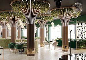 Gran oferta, silla de restaurante de tela moderna, muebles impermeables, comedor, Hotel, cafetería, restaurante comercial, sala de estar, dormitorio - Product Image 2