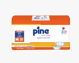 PINE Couches-culottes jetables en coton pour adultes, protection anti-fuites, respirantes, absorption 100gr, 30 pièces, pour incontinence, taille XL - Product Image 6