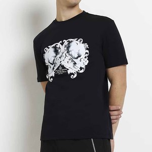 Bella toile t-shirts logo personnalisé 52% coton/48% polyester t-shirts - Product Image 2