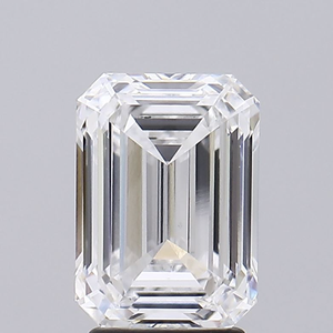 Diamante Rising Diamond de 3.12 Ct, Corte Esmeralda, Cultivado en Laboratorio, Color E, Claridad VS1, Perforado con Láser, Certificado IGI, Modelo DH 8 Esmeralda - Product Image 1