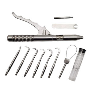 Extracteur de couronne dentaire automatique, 3 points et 1 clé, orthodontie, instruments en acier inoxydable, extracteur de couronne - Product Image 5