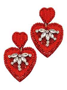 Pendientes Tradicionales de Varias Cuentas para Mujer, Hechos a Mano, Joyería Festiva para Fiestas al Mejor Precio - Product Image 2