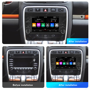 Para Navegación Portátil 360 para Estéreo de Auto <span class=keywords><strong>con</strong></span> Amplificador CarPlay para 2003-2010 - Product Image 4
