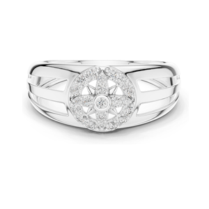 0.218 CT Lab-Grown Diamond Womens <b>Ring</b> VVS-VS EF Clarity 18KT, 14KT, 10KT Gold & 925 <b>Silver</b> Rose, Yellow, White Gold & - Product Image 2