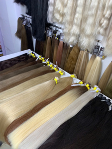 Queratina de cabello humano 100% de alta calidad, estilo ondulado suave y sin enredos, extremos súper doblemente dibujados, preenlaces de cabello vietnamita - Product Image 2