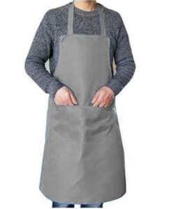 Gran oferta, delantal de chef de algodón duradero, babero de secado rápido de buena calidad, delantal de cocina, lona en blanco lavable para uso en la cocina - Product Image 1