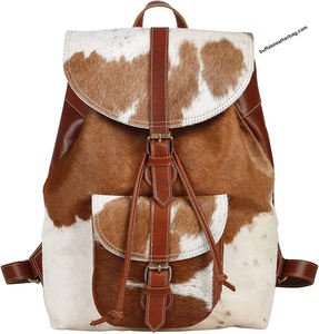 MOCHILA DE CUERO HAIRON UNISEX DE TENDENCIA 2025 LIGERA PORTÁTIL CREMALLERA ABIERTA ALTA CALIDAD A LA MODA PARA VIAJE UNIVERSIDAD - Product Image 3