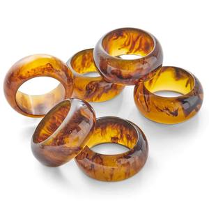 Anillos de Servilleta de Resina de Primera Calidad Estilo Romántico, Decoración de Mesa, Porta Servilletas para Bodas y Fiestas, en Oferta - Product Image 6