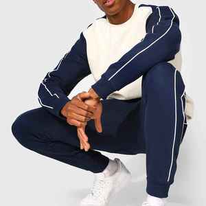 Chándal personalizado de algodón de alta calidad, chándal esencial de gran tamaño/chándales en blanco de peso pesado, chándales unisex lisos - Product Image 3