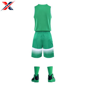 Maillot de basket-ball de vente chaude uniforme d'équipe sportive réversible ensemble d'uniformes de basket-ball d'entraînement d'équipe respirants - Product Image 6