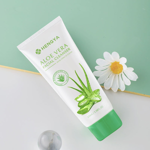 Gel Exfoliante Facial Iluminador con Aloe Vera, <span class=keywords><strong>Limpiador</strong></span> Facial, Eliminador de Puntos Negros y Acné, Gel Purificante y Exfoliante - Product Image 6