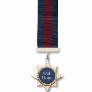 <b>Sports</b> Event <b>Medal</b> With Ribbon For Award Ceremonies Team Recognition Achievement Events And Special Presentation Days - Product Image 1