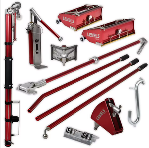 Juego Completo de Herramientas Automáticas de Nivel 5 para Acabado de Paneles de Yeso, con Cuchilla de Titanio y Mango de Acero Inoxidable, de Estados Unidos - Product Image 1