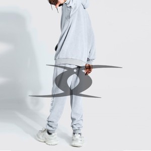 Pantalon de survêtement évasé pour homme avec logo personnalisé, effet délavé, très populaire, pour l'hiver, en molleton 100% coton respirant, grandes tailles, vente en gros - Product Image 2
