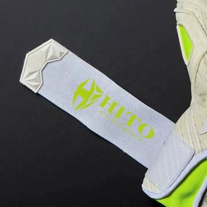 Gants de gardien de but de football de qualité supérieure, couleur personnalisable, gants de gardien de but avec impression par sublimation sur le dos de la main, contact Letax sur le devant - Product Image 5