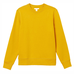 Bonne vente sweats ras du cou à manches longues col rond polaire réchauffement uni teint polyester coton pour sweats à capuche d'hiver - Product Image 2
