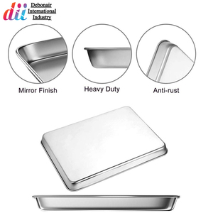 Debonairii-bandejas de acero inoxidable para instrumentos quirúrgicos, bandejas para instrumentos de laboratorio - Product Image 3