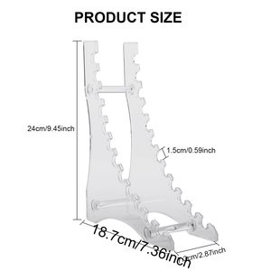 Organisateur de présentoir de couteau détachable en acrylique pour le stockage au détail du Logo d'autocollant de couteau utilitaire de fruits de poche - Product Image 2
