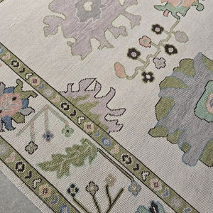 Oushak พรมพรมขนาด12X15ขนาด12X ชุดพรมสำหรับห้องนั่งเล่น - Product Image 3