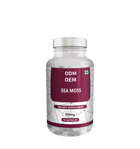 <b>Sea</b> <b>Moss</b> Extract 90 <b>Capsules</b> Herbal Supplement for Adults Women & Men-Promotion Development Private Label OEM/ODM - Product Image 1