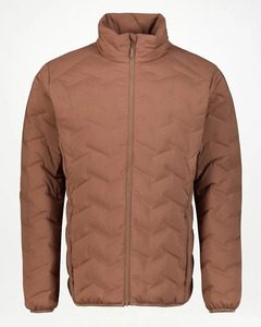 Chaqueta acolchada cortavientos gruesa de diseño personalizado, dobladillo elástico y puños con cuello levantado, chaqueta acolchada para hombre para la temporada de invierno - Product Image 5