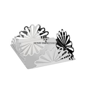 ที่ใส่กระดาษเช็ดปากโลหะขัดเงาสีทองเครื่องใช้ในครัวที่ใส่กระดาษทิชชูแบบตั้ง - Product Image 6